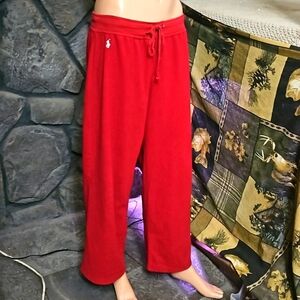 U.s. Polo Assn. Red Fleece Sweatpants